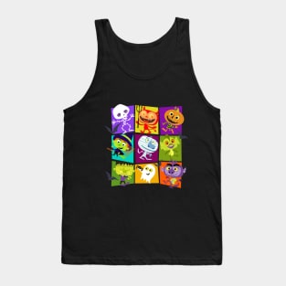 halloween monsters Tank Top